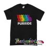 Funny Gay Pride Cat T Shirt