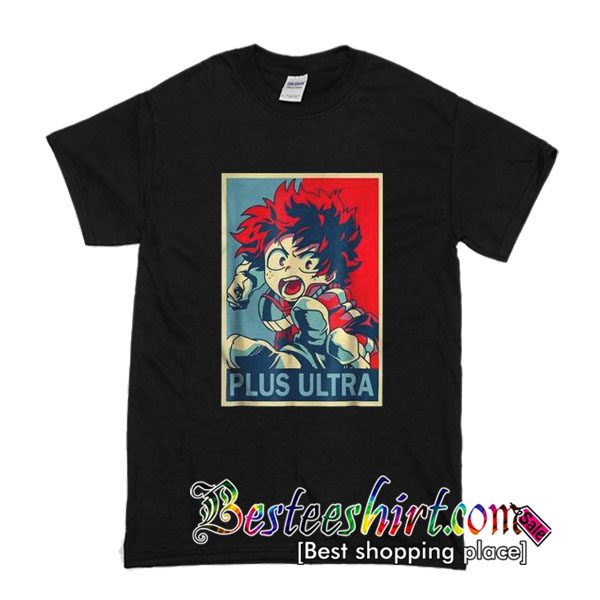 Izuku My Heroes Academia Plus Ultra T Shirt