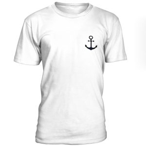 Anchor Unisex White T-Shirt