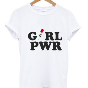 girl power rose T Shirt