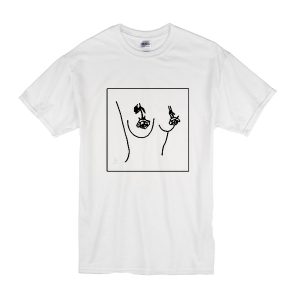 Boobs Flower T Shirt