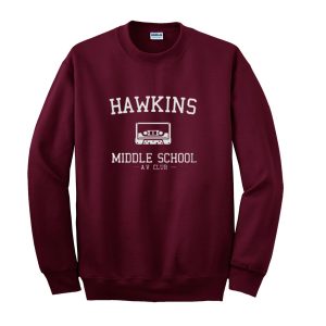 Hawkins Middle School AV Club Sweatshirt