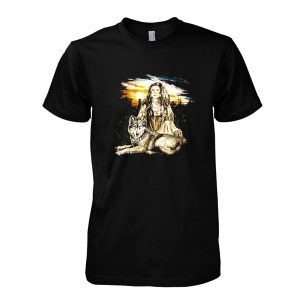 Indian Wolf Logo T-Shirt