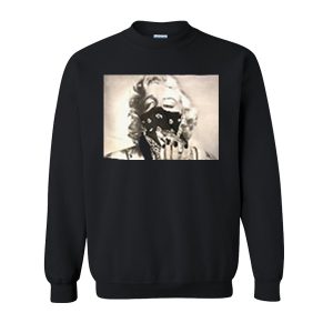 Marilyn Monroe Diamonds Gangster Sweatshirt