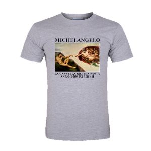 Michelangelo La Capella Sistina Roma Anno Domini MDXII T-Shirt