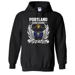 Portland Oregon 1859 Hoodie