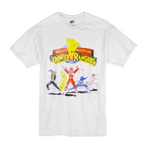 Power Ranger Mighty Morphin T-Shirt