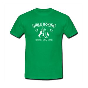 Girls Boxing Bronx New York T-Shirt