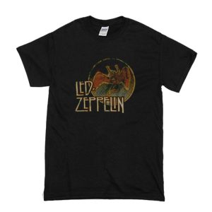 Led Zeppelin Swan Song Circle T-Shirt