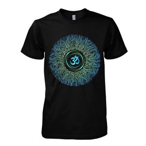 Psychedelic Om Circle T-Shirt
