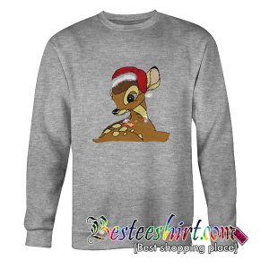 Bambi Christmas Sweatshirt