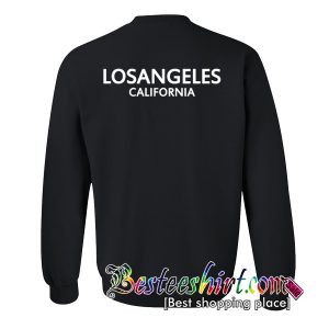 Los Angeles California Sweatshirt Back