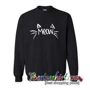 Meow Cat Sweatshirt