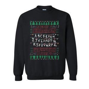 Stranger Things Merry Christmas Sweater