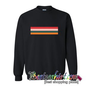 Striped Rainbow Sweatshirt