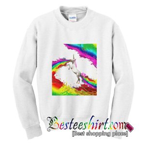 Unicorn Spew Wall Sweatshirt
