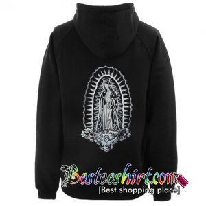 Virgin Mary Hoodie Back