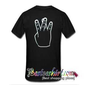 Westside Crossed Fingers T-Shirt Back