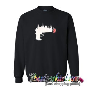 Abstrack Gun Rose Sweatshirt
