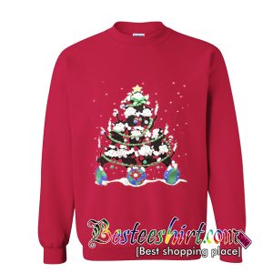 Christmas Cat Tree Sweatshirt