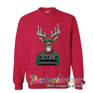 Let It Glow Christmas Sweatshirt