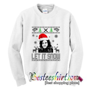 Let It Snow Christmas Sweatshirt