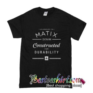 Los Angeles Matic Denim Constructed For Durability T-Shirt