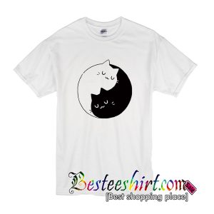 Yin Yang Cats T-Shirt