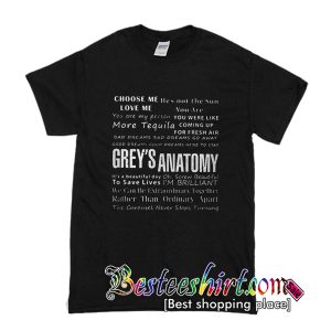 Anatomy Choose Me Love T-Shirt