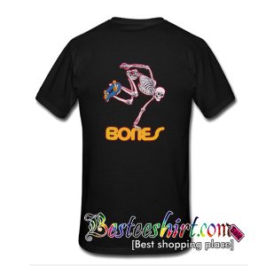 Bones Skate Skeleton T-Shirt Back