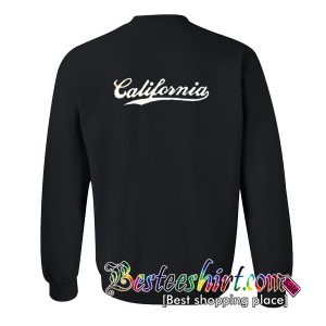 California Sweatshirt Back