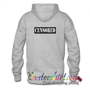 Censored Hoodie Back