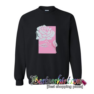 Pink Box Rose Sweatshirt
