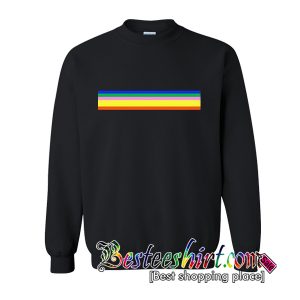 Rainbow Line Sweatshirt