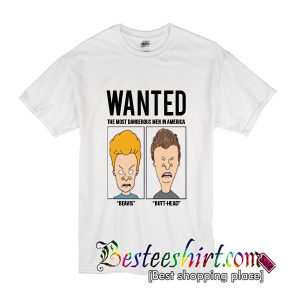 Beavis and Butthead Wanted T-Shirt