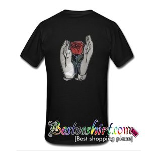 Hand Rose T-Shirt Back