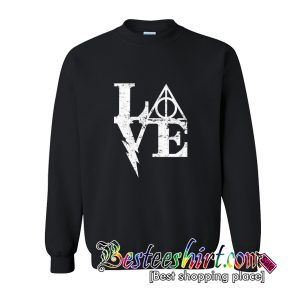Love Harry Potter Movie Logo Sweatshirt