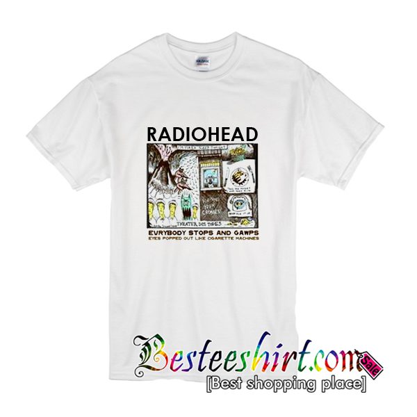 Radiohead Colored In Drawing T-Shirt