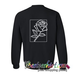 Roses Sweatshirt Back