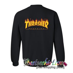 Thrasher Sweatshirt Back