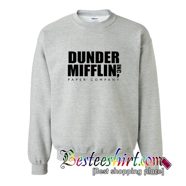 Dunder Mifflin INC Paper Company Sweatshirt