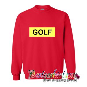 Golf Font Sweatshirt