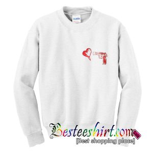 Heart Gun Sweatshirt