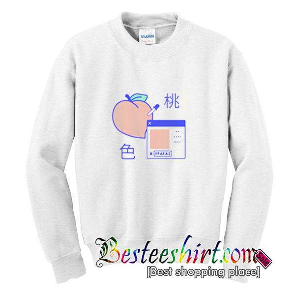 Japanese Peach Sweatshirt