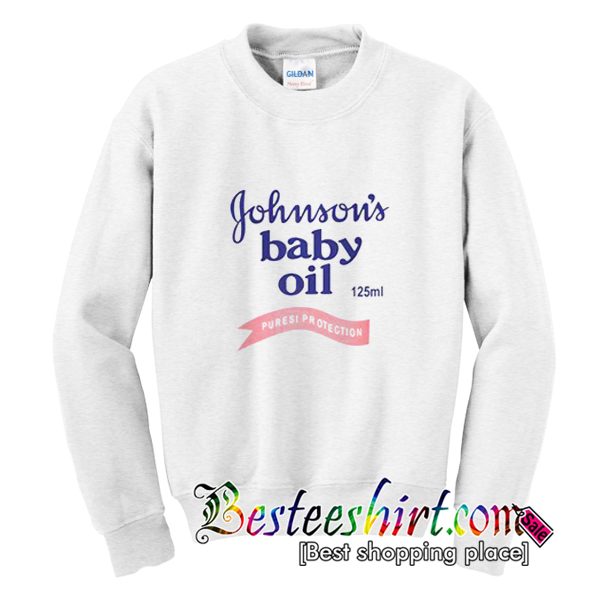 Johnsons Baby Oil Sweatshirt