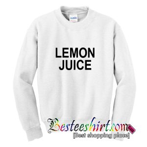 Lemon Juice Sweatshirt