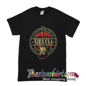Nirvana Est 1988 Guitar Stamp T-Shirt