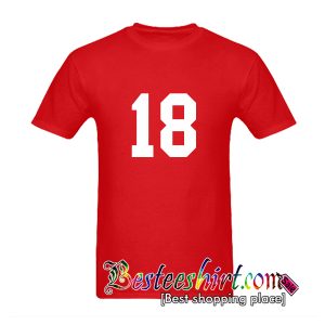Number 18 T-Shirt
