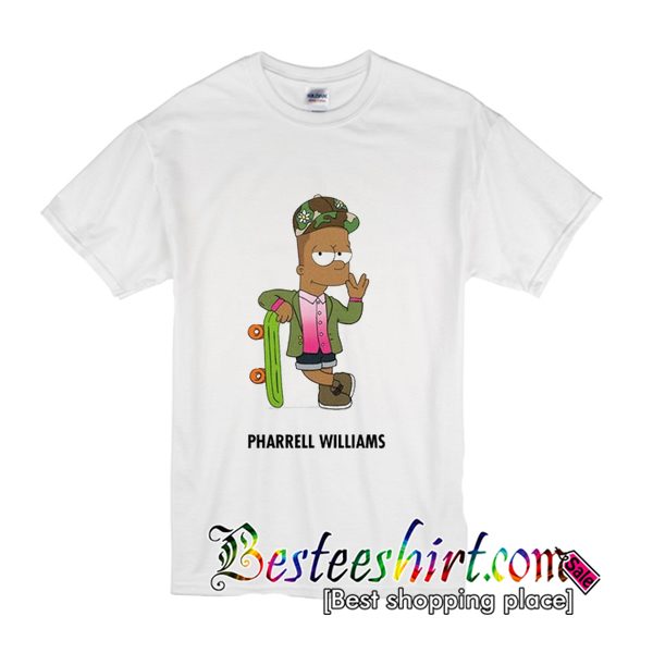 Pharrell Williams & Bart Simpson T-Shirt