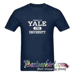 Property Of Yale 1701 University T-Shirt